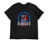 Cody Rhodes American Nightmare Text T-Shirt Mens Unisex Black Tees XXL
