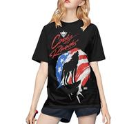 Cody Wrestler Rhodes T-shirt de baseball pour femme - T-shirt décontracté à manches courtes pour les fans de WWE et AEW - Cadeau pour femme, 7, L