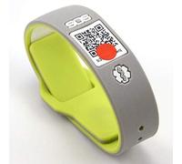 Codylife Bracelets d'identification pour enfants | Code QR | Urgences | Silicone | Personnalisé avec vos données | Bracelets pour enfants