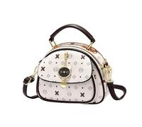 Coefficienta Sac en cuir classique multifonction avec compartiments pratiques et bandoulière réglable pour un usage quotidien professionnel (Beige2, One Size)