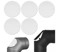 COEKI Lot de 5 joints pour clapets de tuyau de poêle - Résistant à la chaleur jusqu'à 1200 °C - Joint de tuyau à découper - Pour tuyaux de 155 à 200 mm de diamètre