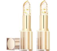 Coellyo Rouge A Levre Mat Longue Tenue, Coellyo Gloss Repulpant Levres, Rouges à Lèvres Permanent Magique, Stick Levres Magique à Changement De Couleur De Température, Lipstick (2PC)