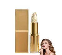 Coellyo rouge a levre ph de la peau,Rouge à Lèvres Mat Longue Tenue,Transferproof Color Changing Lipstick,Permanent,Rouge a Levre Longue Tenue De Couleur,Hydratant Feuille D'or Brillant à Lèvres (1)