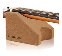 COENGWO Repose-nuque de guitare, support de berceau de guitare, oreiller à cordes, outil de kit de nettoyage de luthier pour poste de travail de guitare, ukulélés, violons, banjos, mandolines