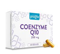 Coenzyme Q10 200mg PiùLife - 1 par jour - CoQ10 à base d’ Ubiquinone - Antioxydant & Anti-Âge - Complément Alimentaire Peau, Système Immunitaire - Énergie contre les Radicaux Libres - 60 Gélules