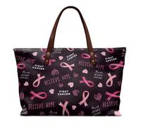 COEQINE Grand sac à main en cuir pour femme, sac à bandoulière avec poignée sur le dessus pour fête en boîte de nuit, Ruban rose puissant pour dame, Large