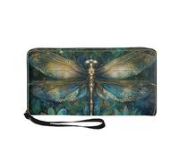 COEQINE Portefeuille esthétique en forme de tortue de mer avec support de téléphone pour femme en cuir souple pour femme pour pièces de monnaie, poche zippée, porte-cartes de visite, porte-monnaie