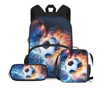 COEQINE Sac à dos de balle pour garçons de 8 à 12 ans pour l'école, la maternelle, sac à livres pour enfants de 4 à 6, 6 à 8, 8 à 12 ans, 12 à 14 ans, cadeaux de rentrée scolaire, Ballon de football