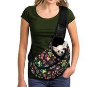 COEQINE Sac de transport pour vélo pour petits chiens respirant sac à main main libre souple et design fourre-tout pour lapin, animal domestique et chat