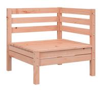 Coespram Canapé d'angle de jardin modulaire en bois 63,5 cm Lounge élément | Module flexible en bois de douglas pour cour et terrasse, permettant des sièges individuels en plein air.