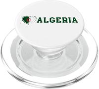 Coeur Algérie Pride Love Algeria PopSockets PopGrip pour MagSafe