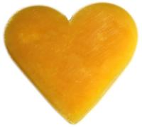 Coeur de gingembre orange et chaleureux commentaires savons Pack 6