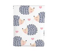 Coeur de hérisson Kawaii,Housse en Cuir synthétique pour Ordinateur Portable, Sacoche pour Ordinateur Portable, Sacoche pour Tablette