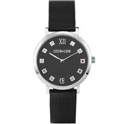 Coeur de Lion Montre à affichage analogique noir / argent, Taille One Size