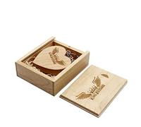 Coeur de Photographe USB (4 Go, Érable)