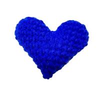 Coeur de Poche au Crochet,Câlins de Poche Portables Faits à la Main avec Carte de sympathie | Petits Cadeaux Mignons et Confortables pour Les Amis, la Famille et Les Proches.