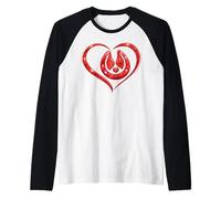 Coeur de Sabot de Cheval Romantique équestre Manche Raglan