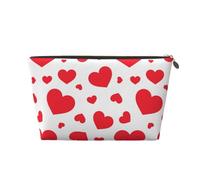 Coeur dispersé, Trousse de Maquillage Trousse à cosmétiques Trousse de Toilette de Voyage Portable Pochette de Toilette