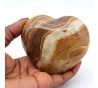 Coeur en Jaspe de 350 grammes et 85 millimètres, Minéral Jaspe de Madagascar, Minéral Pur, Article Unique, Décoration et Collection, Pierre de Sagesse