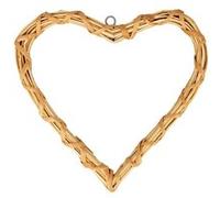 Artemio Cœur Osier 20X20 cm