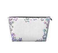 Coeur Étoile Paillettes Paillettes Sparkle Étincelant Mignon, Trousse de Toilette Trousse de Maquillage Sac à cosmétiques Trousse de Toilette de Voyage Portable