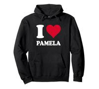 Coeur Rouge « I Love Pamela » Sweat à Capuche