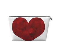 Coeur Rouge Rubis, Trousse de Toilette Trousse de Maquillage Sac à cosmétiques Trousse de Toilette de Voyage Portable