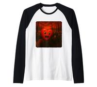 Coeur Selfie Zombies Apocalypse Humour Funny Halloween Manche Raglan
