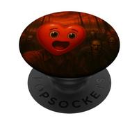 Coeur Selfie Zombies Apocalypse Humour Funny Halloween PopSockets PopGrip Adhésif
