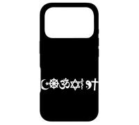 Coexistent Harmonie des Religions et des croyances Coque pour iPhone 17 Pro