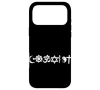 Coexistent Harmonie des Religions et des croyances Coque pour iPhone 17 Pro Max