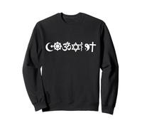 Coexistent Harmonie des Religions et des croyances Sweatshirt