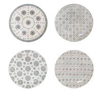 COF 4 ASS PLATES 26 CM NELSON grès 26 cm table passion