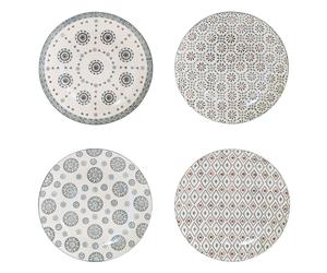 COF 4 ASS PLATES 26 CM NELSON grès 26 cm table passion