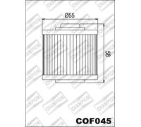 COF045 Filtre À Huile CHAMPION Yamaha XT550 J,K 550 1982 > 1983