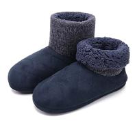 COFACE Homme Haute Qualité Niche Chaussons d'hiver Chaud Anti-dérapant Pantoufles d'intérieur Homme Chaussons Bottes