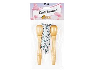 Cofalu - 146 - Jeu de Plein Air - Corde/Sauter Bois 2M