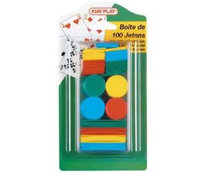 Cofalu Kimplay 100 Jetons Assortis