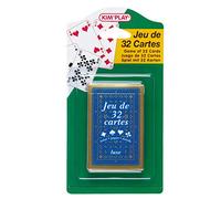 Jeu De 32 Cartes A Jouer De Luxe Belote , Bataille Multicolor G