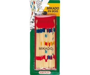 Cofalu Kim'Play - Jeu de voyage - Mikado En Bois Avec Pochette
