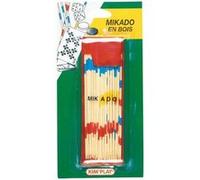 Jeu d'action et de réflexe - KIM PLAY - Mikado en Bois Pochette - Intérieur - Mixte - A partir de 3 ans
