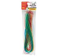 100 Longs Fils A Scoubidou Pailletés 80Cm Multicolor G