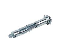 Cofan Ancrage métallique pour fixation sur des matériaux creux | Avec vis à tête ronde | Dimensions : M6 x 89 mm | Diamètre Ø 12 mm et creux maximal de 78 mm