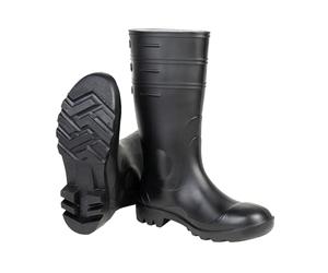 Cofan Botte de Travail Étanche | Haute de Sécurité S 5 | Couleur Noire | Fabriquée en PVC | Pointure 44