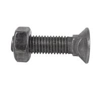 COFAN Boulon à tête bombée DIN 608 934 M-10X45 HIERRO pour pros et bricoleurs, fixation fiable, lot de 100, 10 x 45