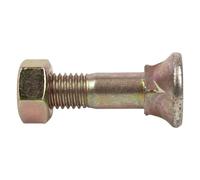 COFAN Boulon à tête bombée DIN 608 de cabeza avellanada y cuello cuadrado especial pour el montaje de rejas de arado. Se trata de un vis de calidad 8.8 que cuenta avec una gran, réf. 00801280B