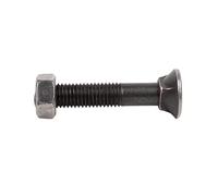 Cofan Boulon de charrue DIN 608 | Col carré | Écrou hexagonal DIN 934 inclus | Classe 6.8 | M7/16 x 60