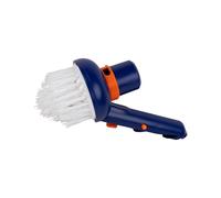 Cofan Brosse Ronde avec Aspiration et raccord de Tuyau | Brosse pour Coins de Piscine avec des Dimensions de 12,5 cm de Haut, 7,8 cm de Large et Manche de Ø 2,8 cm