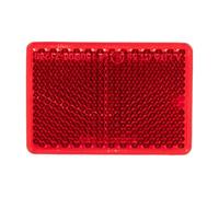 Cofan Catadioptre rectangulaire | Couleur rouge, ambre ou blanc (pose arrière du véhicule) | Produit homologué | avec adhésif | Dimensions : 56 x 39 mm (rouge, 56 x 39 mm)