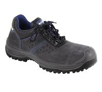 Cofan Chaussure en Cuir | Couleur Grise | Sécurité S1P+SRC | Modèle Myron | Pointure 44 | Embout en Carbone Léger